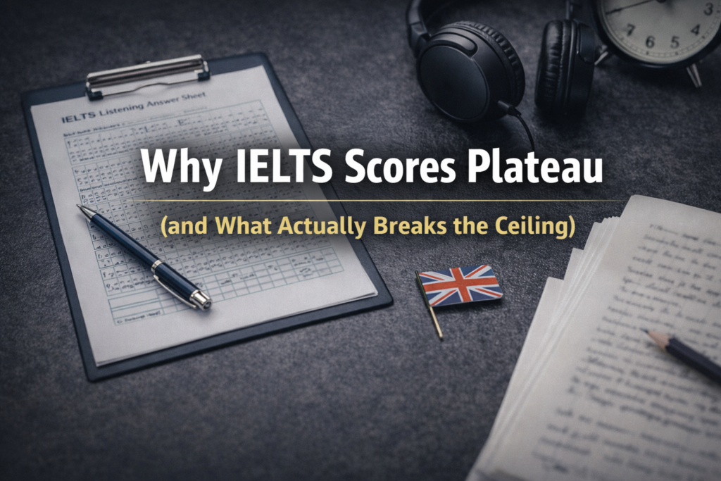 why ielts scores plateau (and what actually breaks the ceiling)